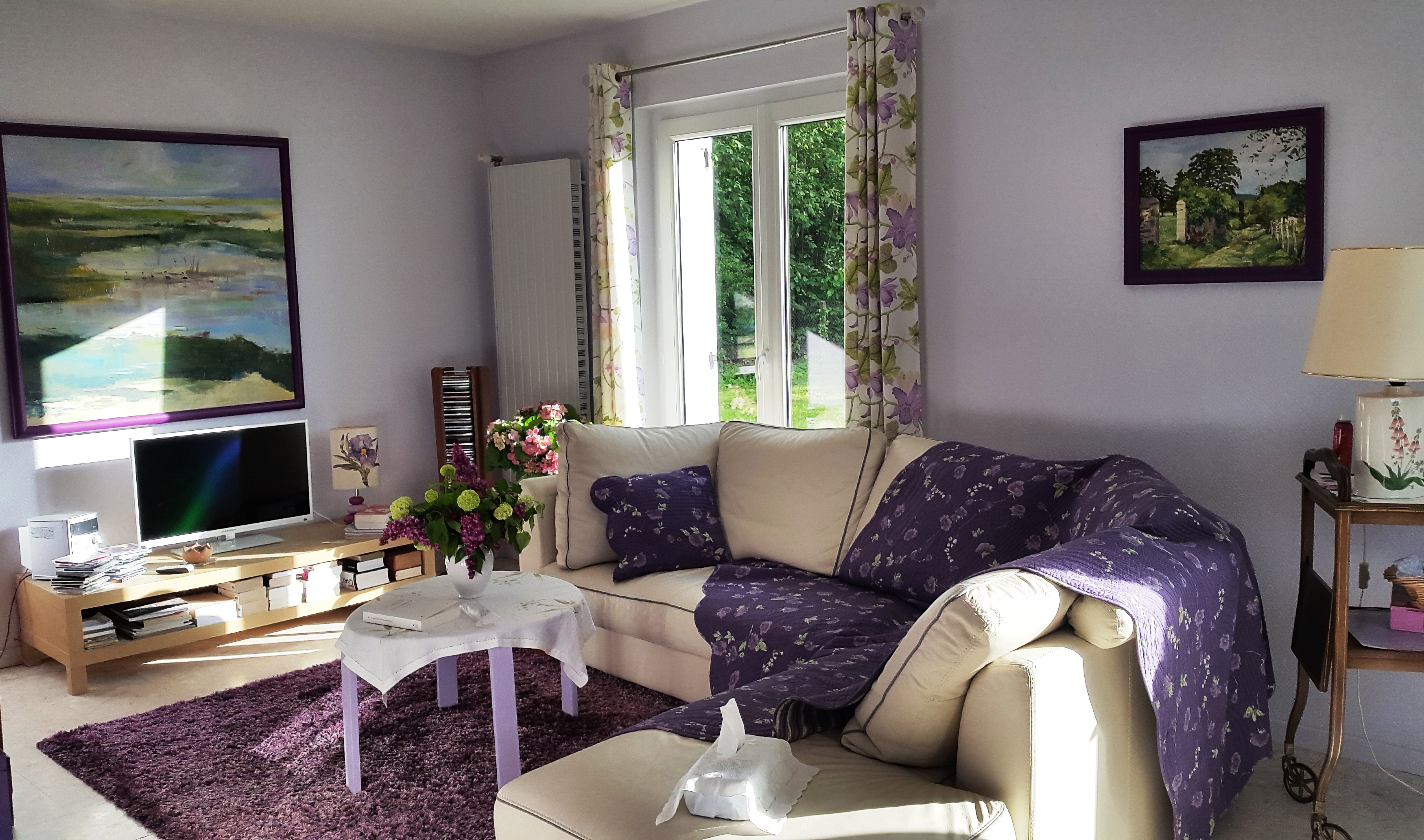 Maison d'hôtes La Renaissance – Salon TV, Blois, Saint-Gervais-la-Forêt